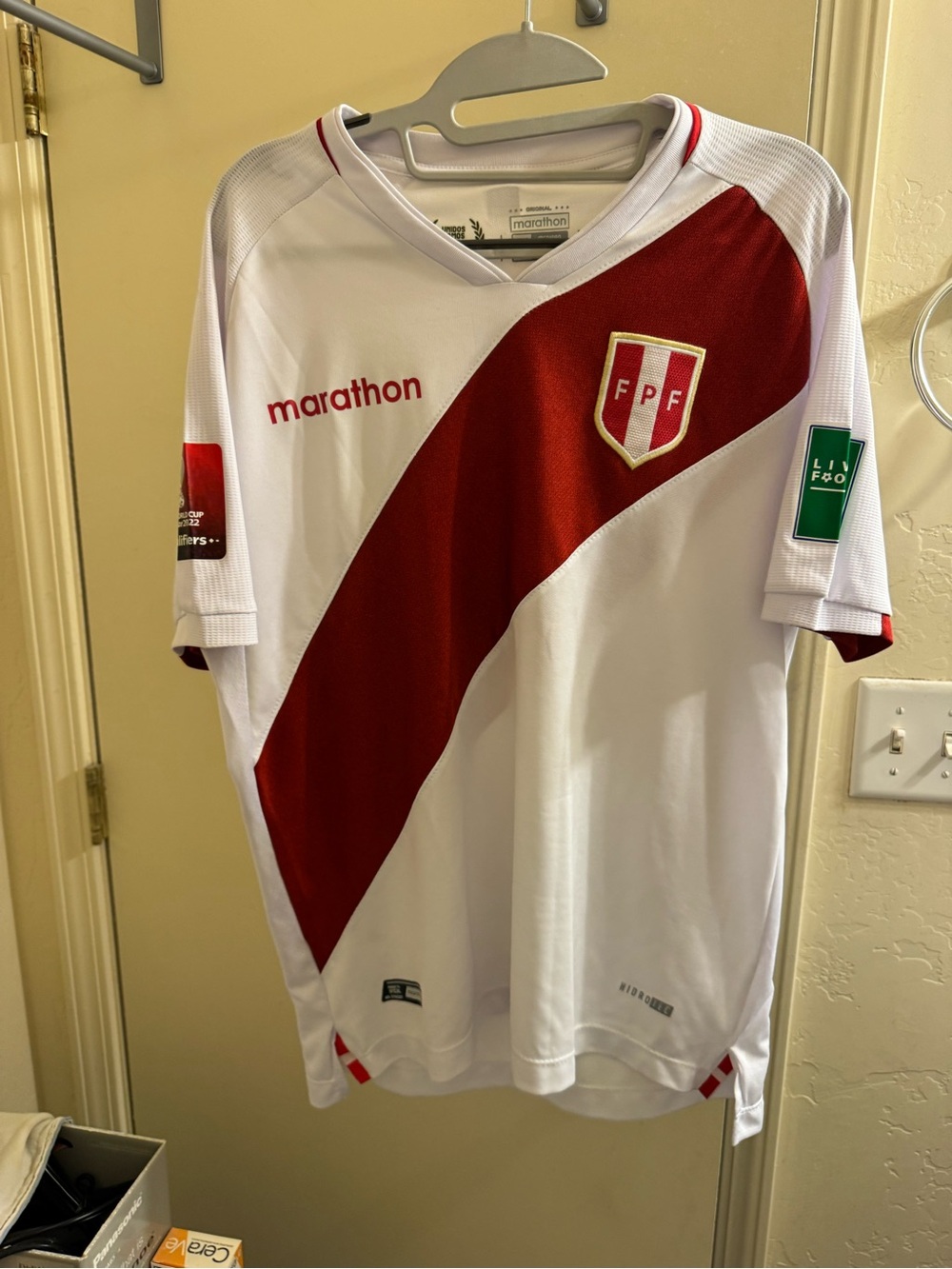 Peru National Team 2020-21 Marathon Home Jersey Size M